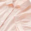 Blusa de manga corta de las mujeres de color rosa de cilantro vestido formal de verano de las mujeres blusa blanca sunwear Application Scenario